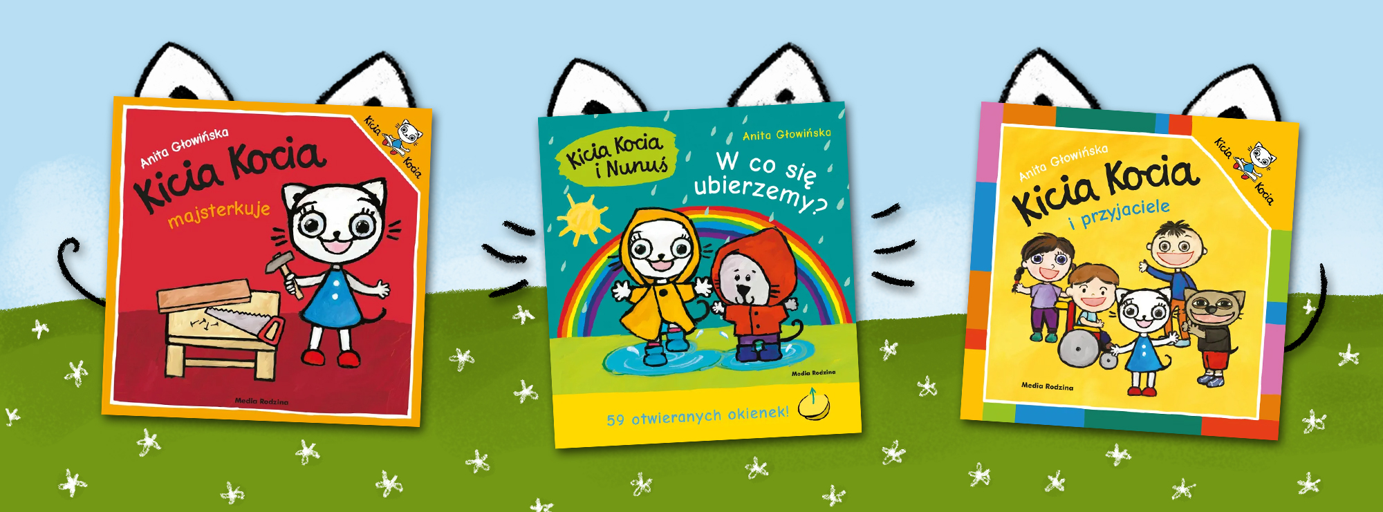 Kicia Kocia – ile książeczek liczy seria i w jakiej kolejności je czytać?