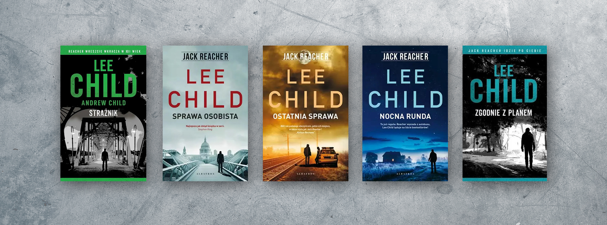 Jack Reacher książki