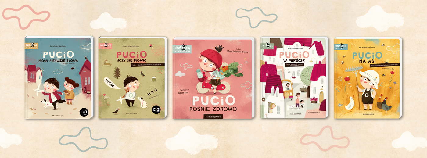 Pucio – kolejność książek a wiek dziecka