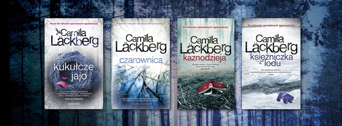 camilla lackberg - kolejność książek