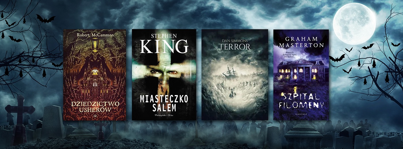 Najlepsze książki horrory – co czytać w Halloween?