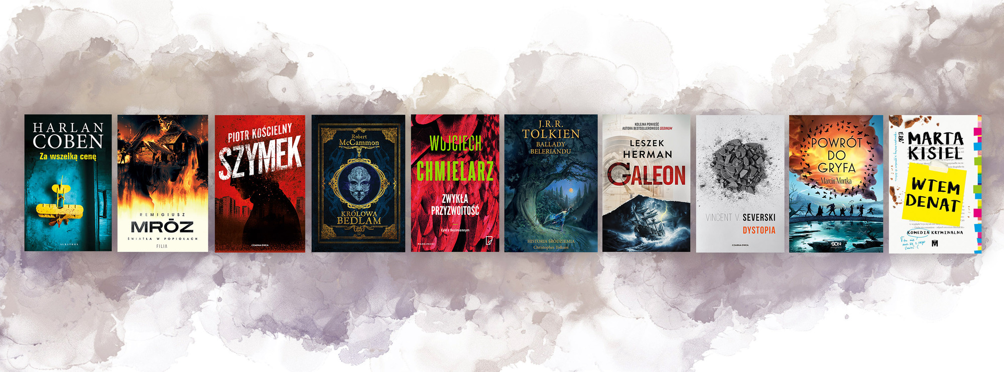 Top książek października księgarni Tantis