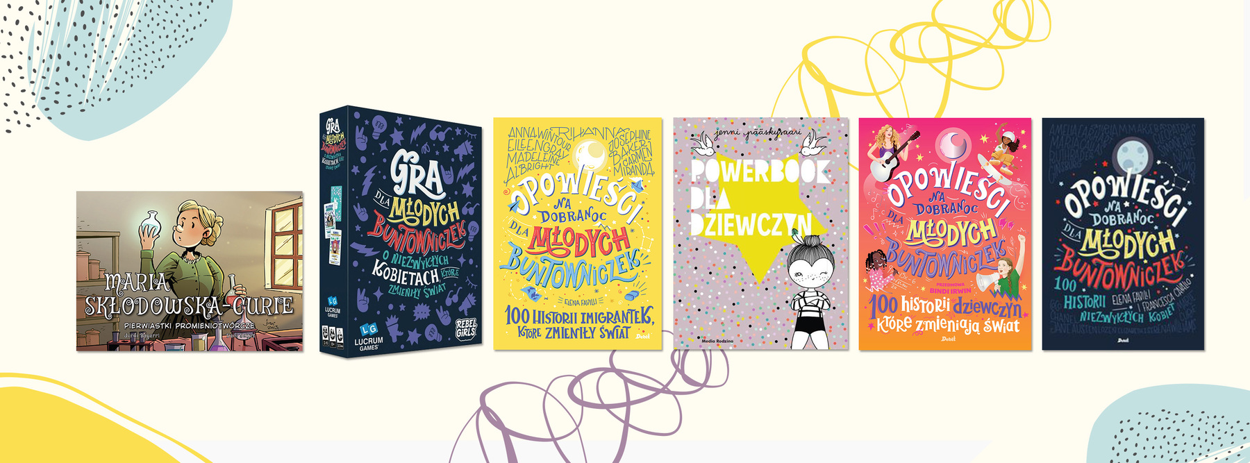 Książki dla młodych buntowniczek