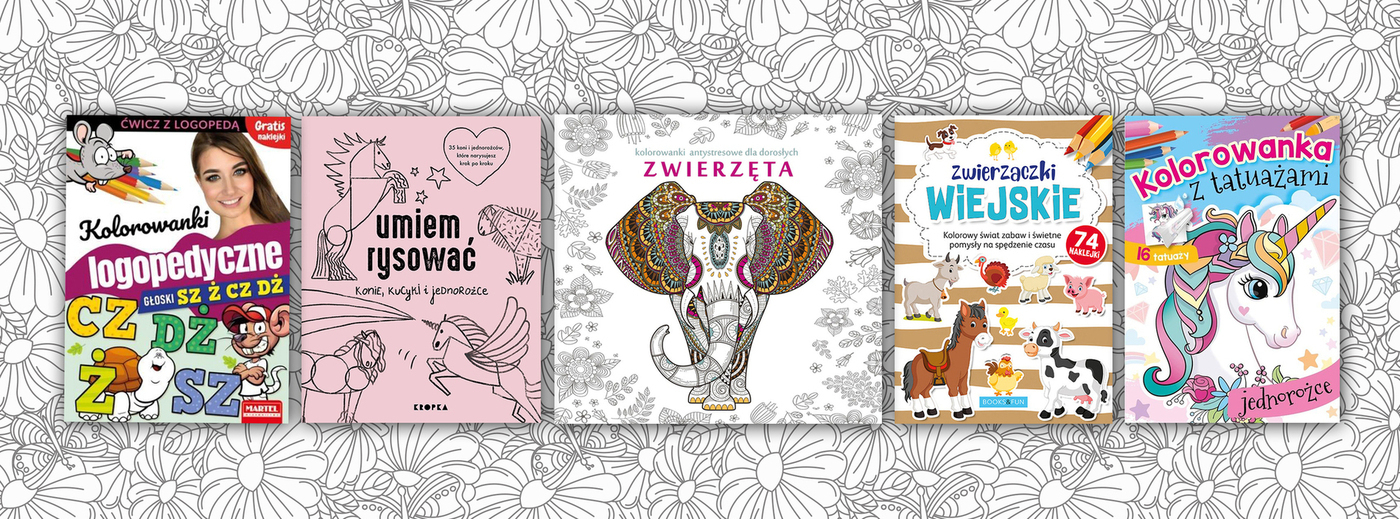 Rodzaje kolorowanek- malowanie wodą, dla dorosłych
