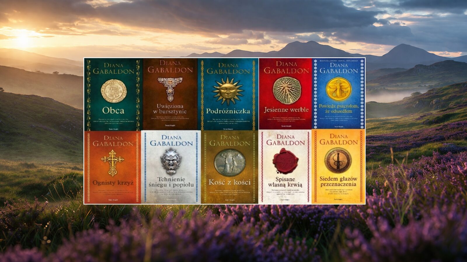 Outlander – książki po kolei. Kolejność tomów sagi Obca Diany Gabaldon