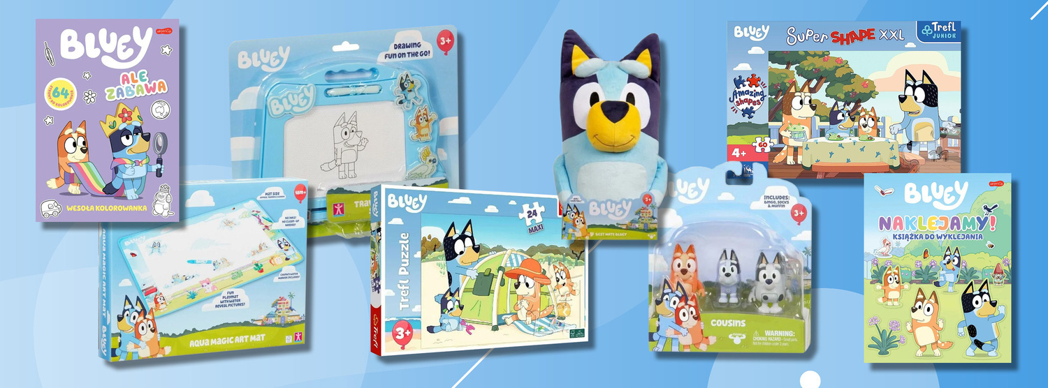 Bluey. Bajki 5 minut przed snem