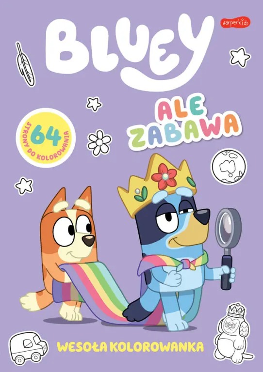 Bluey. Kolorowanka