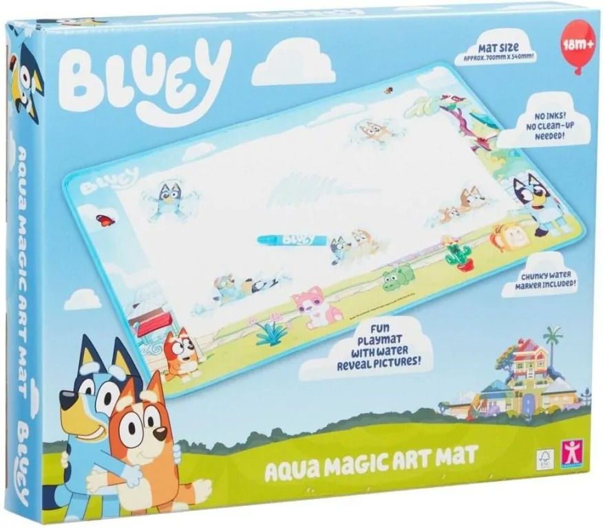 Bluey. Mata do malowania wodą