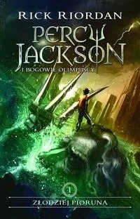 książka- Percy Jackson. Tom 1