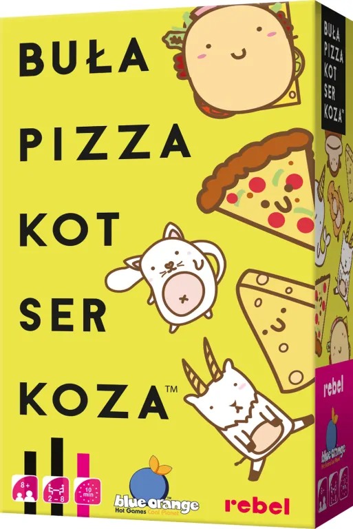 Gra- "Buła, pizza, kot, ser, koza"