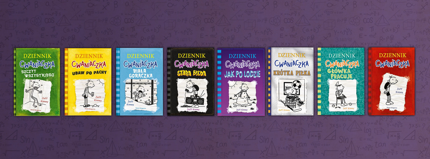 Kolejność czytania serii „Dziennik cwaniaczka”