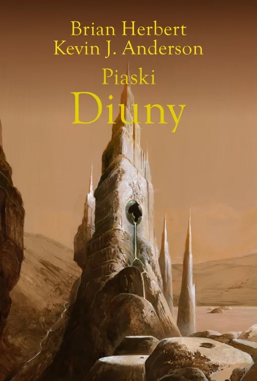 książka- “Piaski Diuny” Brian Herbert i Kevin J. Anderson – (Rebis)