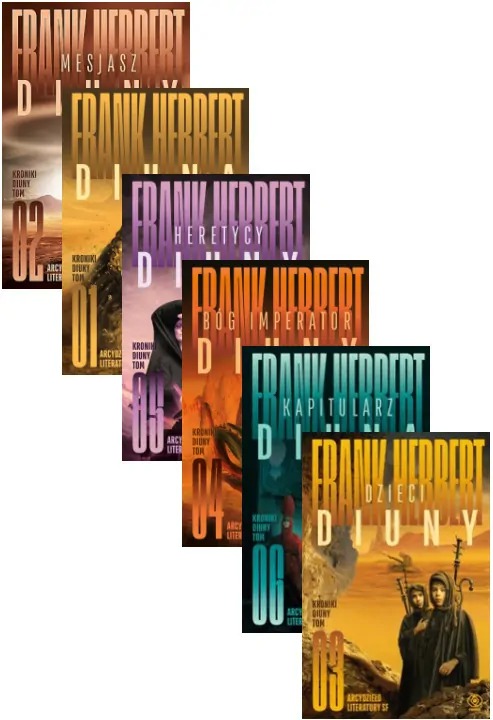 książki- pakiet "Diuna"