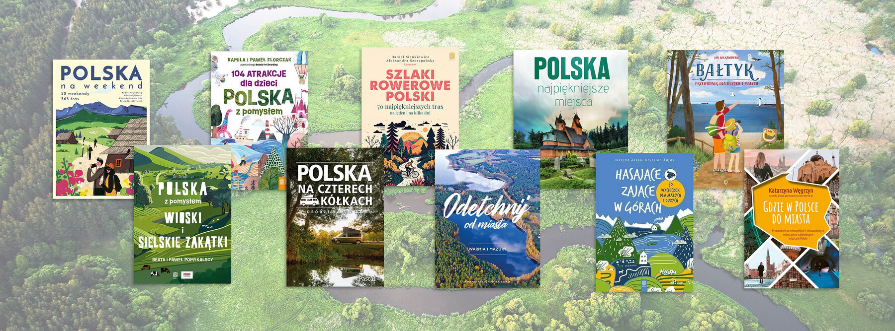 Inspirujące książki podróżnicze. Polska. 10 bestsellerowych tytułów!