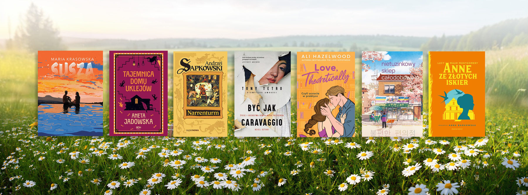 Top lekkich książek na majówkę 2024