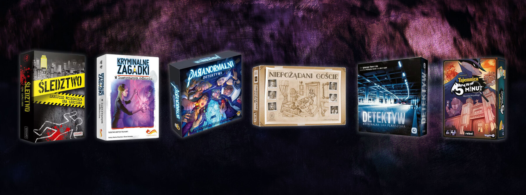 Najlepsze planszowe gry detektywistyczne – TOP LISTA