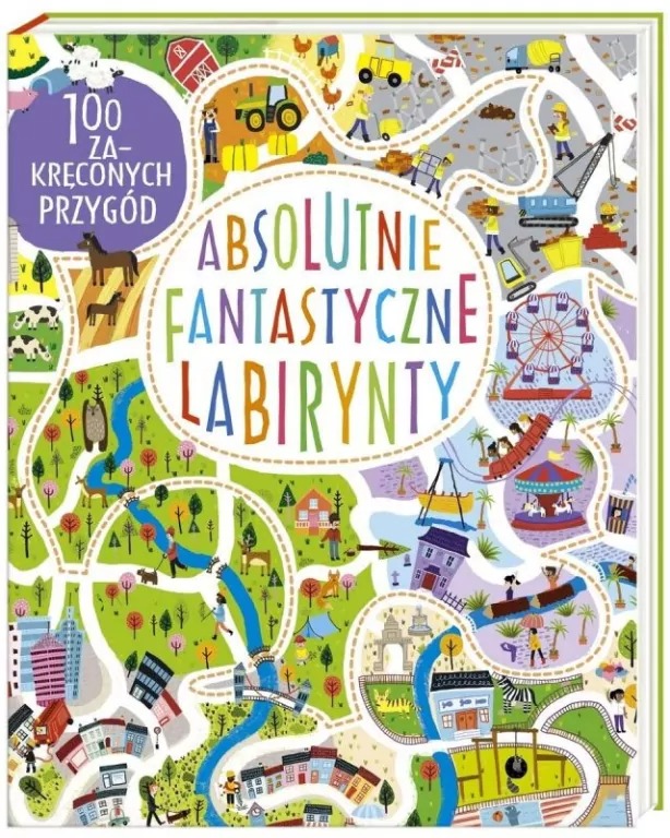 książka- "Absolutnie fantastyczne labirynty"