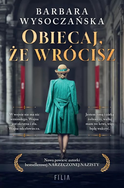 książka- Obiecaj, że wrócisz - Barbara Wysoczańska