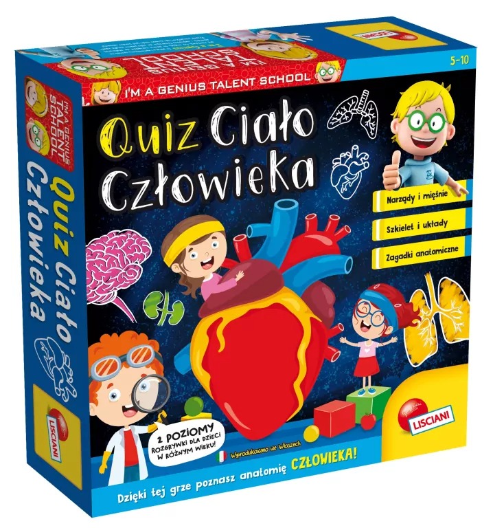 gra edukacyjna- Quiz "Ciało Człowieka"