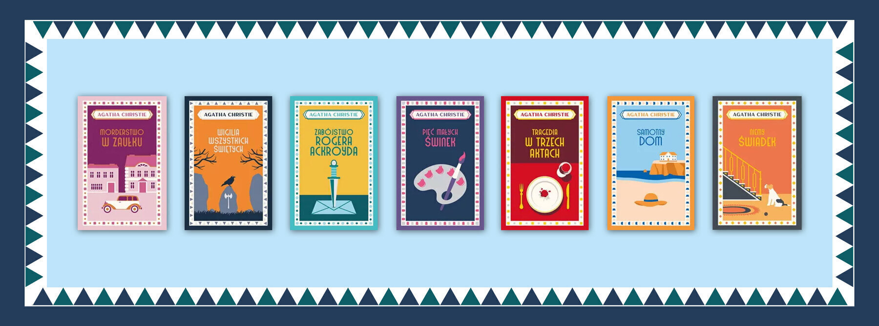 Herkules Poirot – kolejność czytania książek