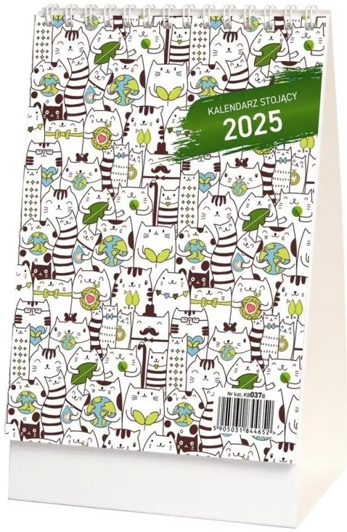 Kalendarz biurkowy stojący