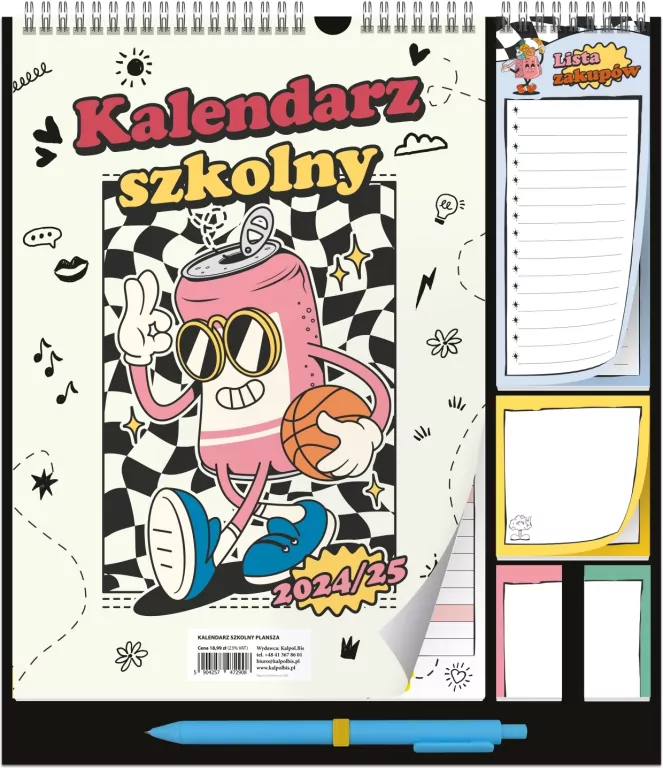 Kalendarz szkolny – Plansza