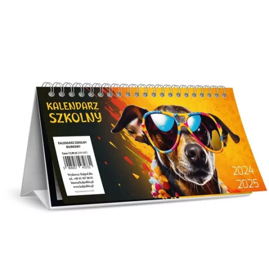 Kalendarz szkolny Biurkowy