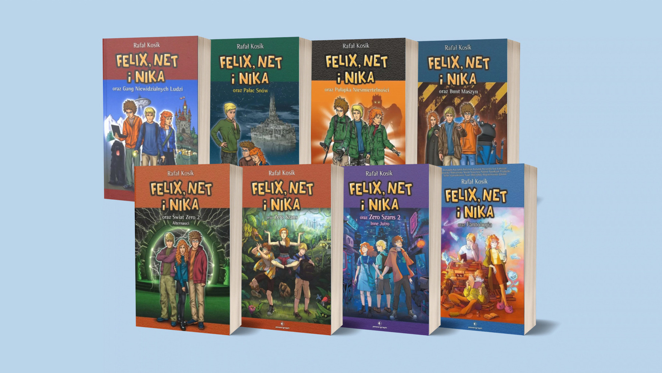 Feliks, Net i Nika – kolejność czytania książek