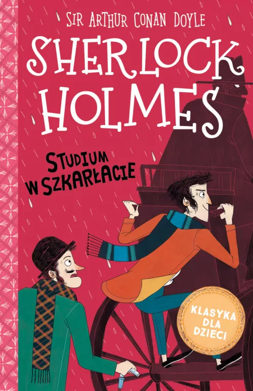 książka- Studium w szkarłacie. Sherlock Holmes - Arthur Conan Doyle