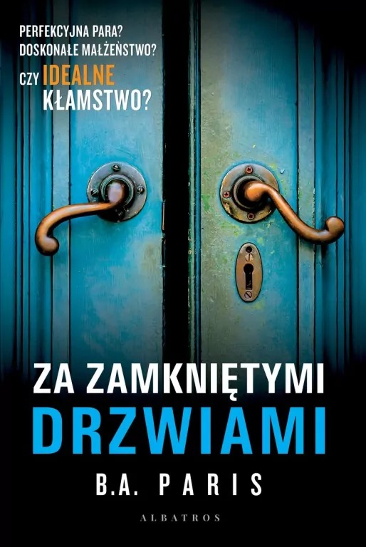 książka- Za zamkniętymi drzwiami