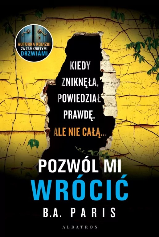 książka- Pozwól mi wrócić