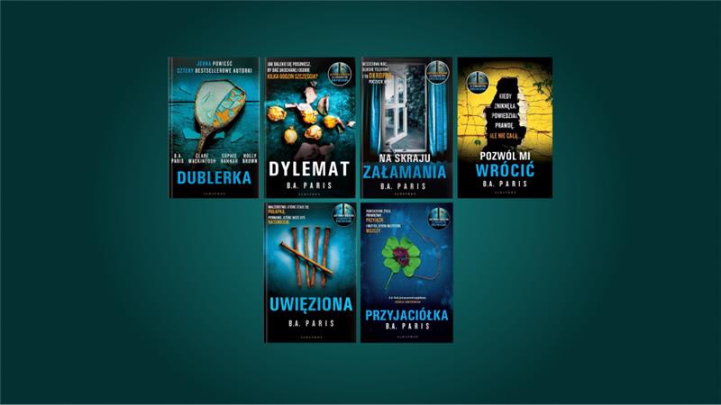 W jakiej kolejności czytać książki B.A. Paris?