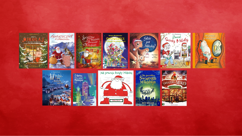 12 najwspanialszych książek o Mikołaju – świąteczny ranking