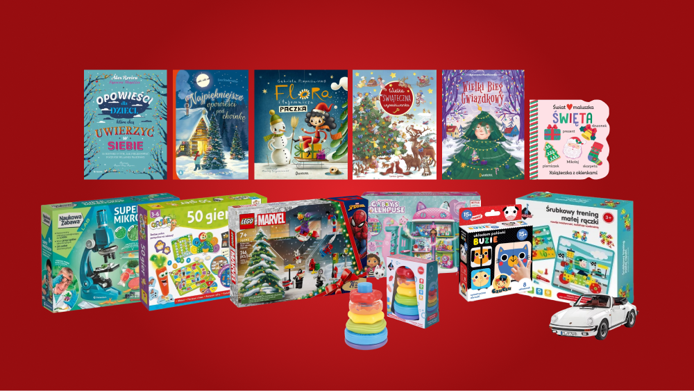Hity zabawkowe i książkowe dla dzieci na Mikołajki