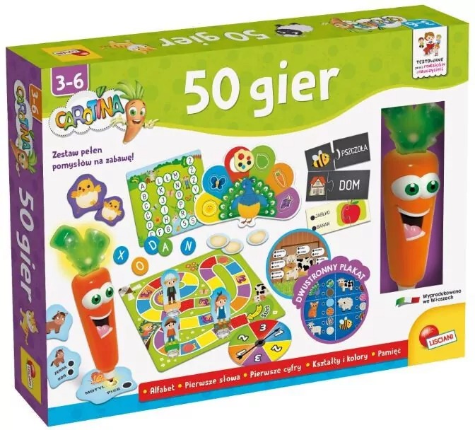 gra Carotina. 50 gier