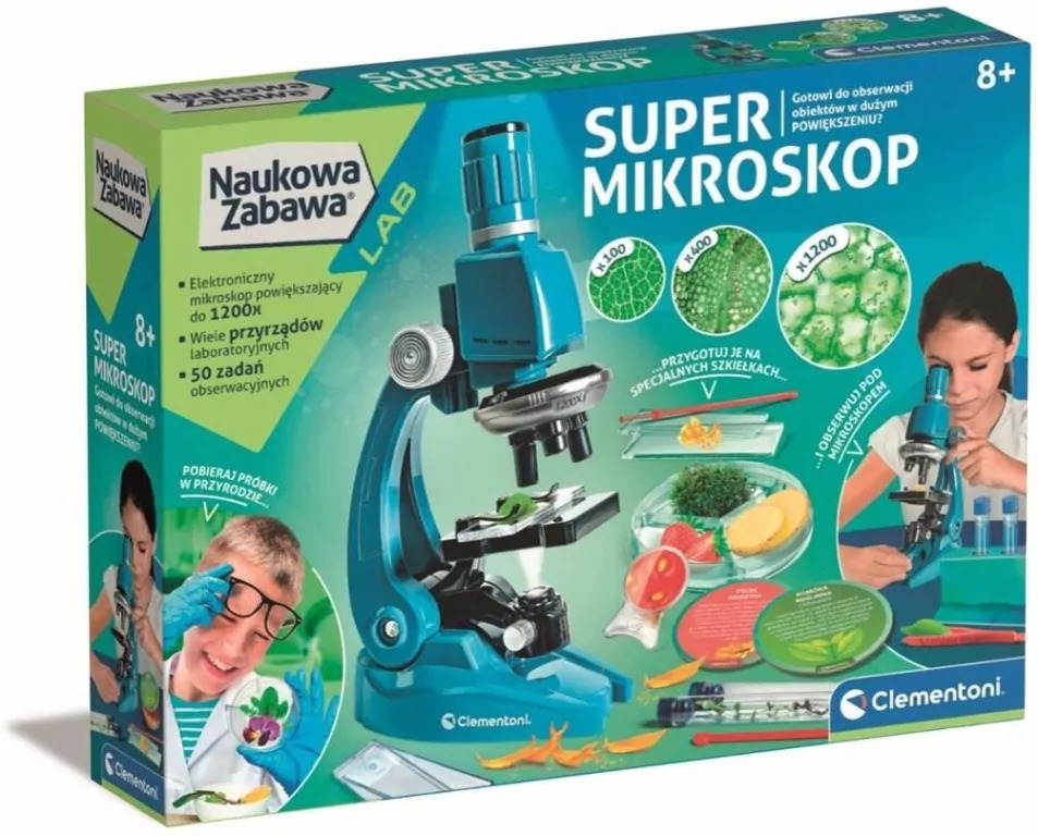 gra Super mikroskop. Naukowa zabawa