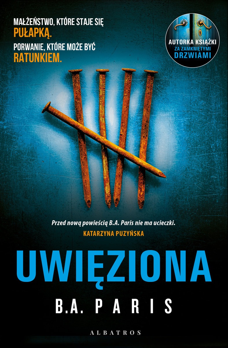 Książka- Uwięziona