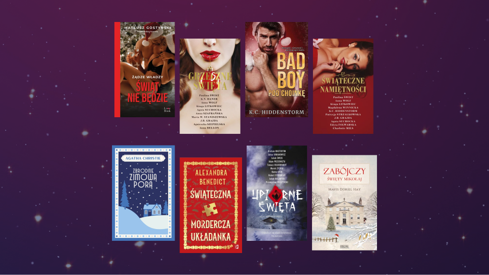 Świąteczne książki dla dorosłych – pikantne i krwawe opowieści z Bożym Narodzeniem w tle