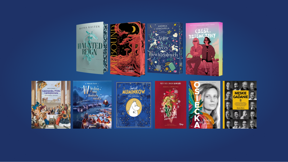 Hot nowości książkowe pod choinkę dla każdego