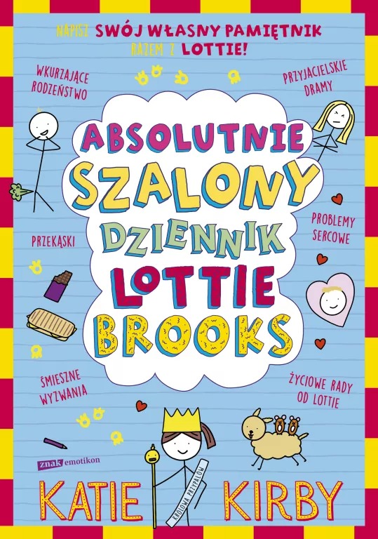 książka Absolutnie szalony dziennik Lottie Brooks” (12.02)