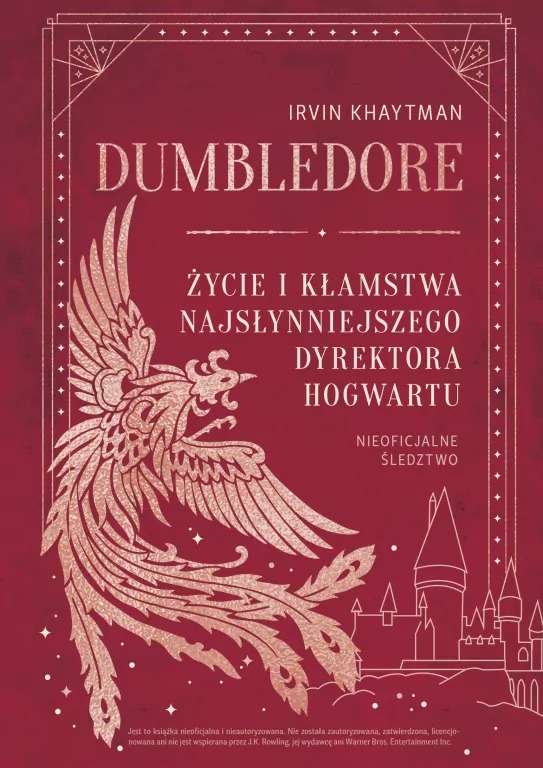 ksiązka Dumbledore. Życie i kłamstwa najsłynniejszego dyrektora Hogwartu” (29.01)