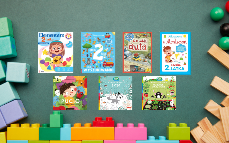 Książeczki edukacyjne dla 2-latka. 7 polecanych tytułów