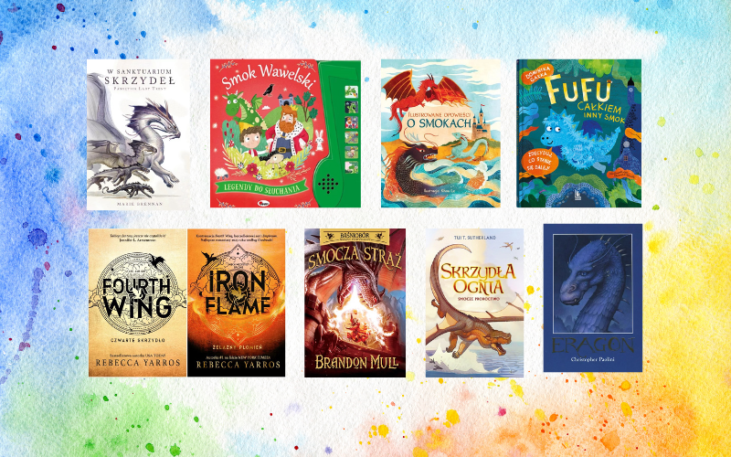 Książki o smokach – 8 tytułów dla fanów tych fantastycznych stworzeń