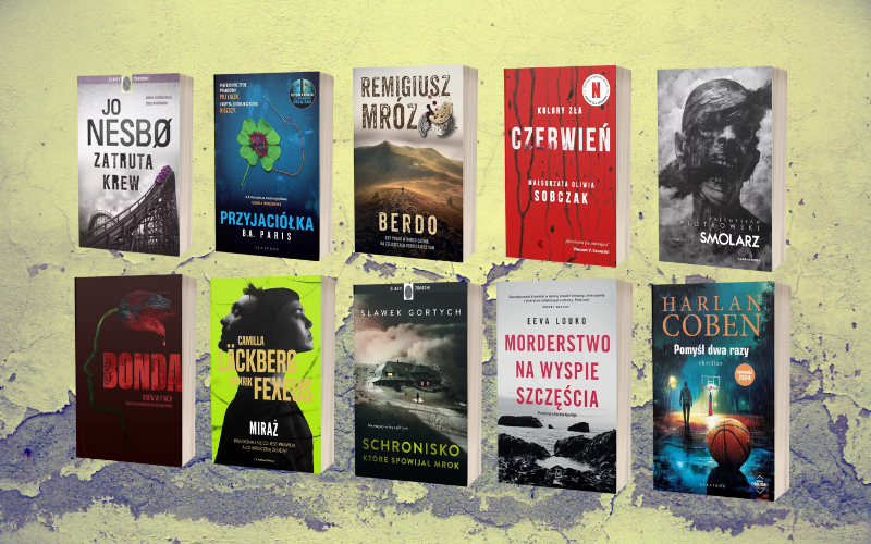 Najlepsze kryminały 2024 – 10 książek polskich i zagranicznych