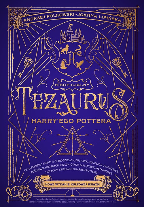 książka Nieoficjalny Tezaurus Harry’ego Pottera