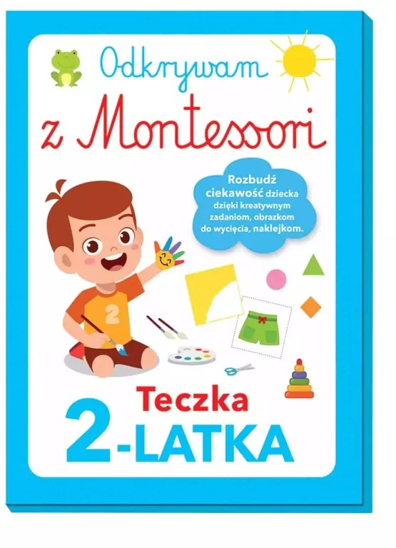 książka Odkrywam z Montessori. Teczka 2-latka