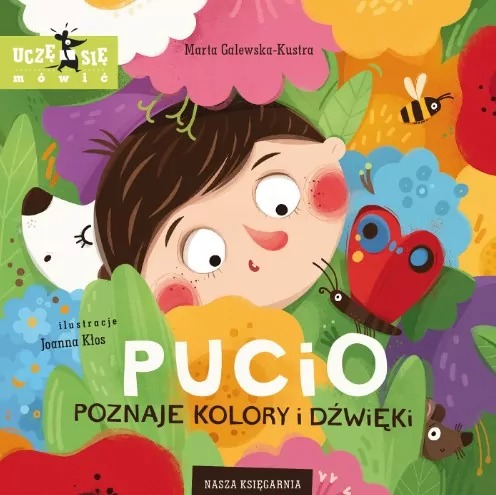 książka Pucio poznaje kolory i dźwięki
