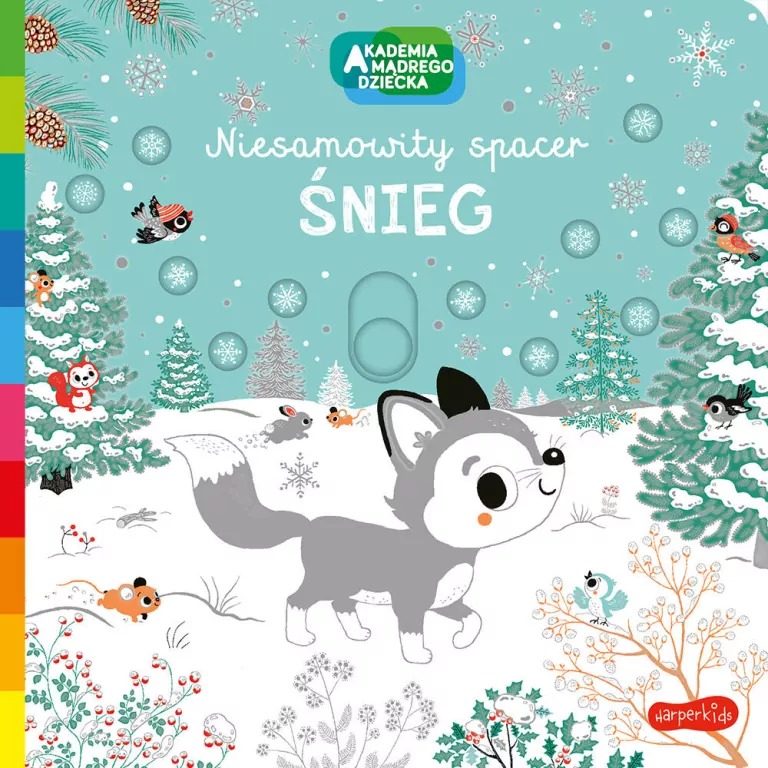 książka Śnieg. Niesamowity spacer. Akademia Mądrego Dziecka