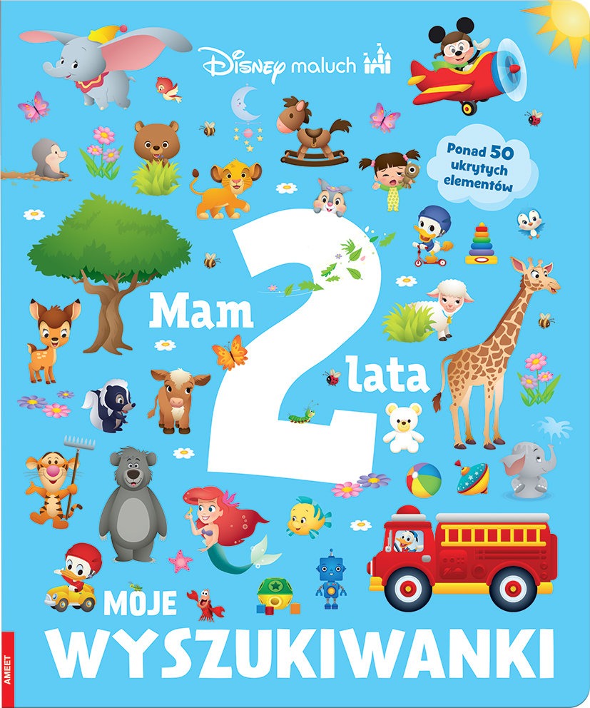 książka Mam 2 latka. Moje wyszukiwanki. Disney Maluch