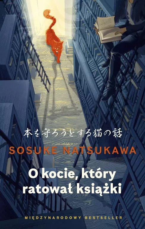 książka O kocie, który ratował książki